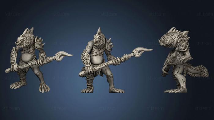 3D model Fishmen (STL)